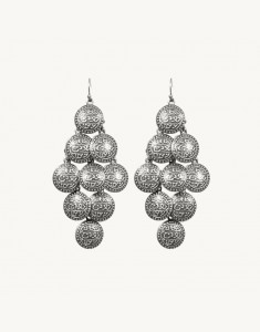 Adelaide Earrings-Silver Ox
