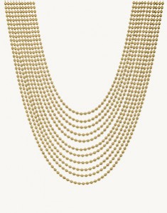 Carly Necklace-Brass Ox